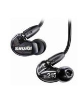 Shure SE215-K-KCE Sound Isolating Earphones - Translucent (Black)