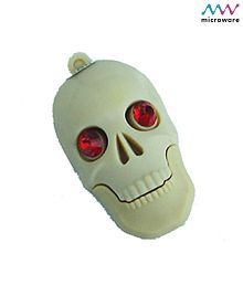 Microware 16GB Human Skeleton Shape Pen Drive