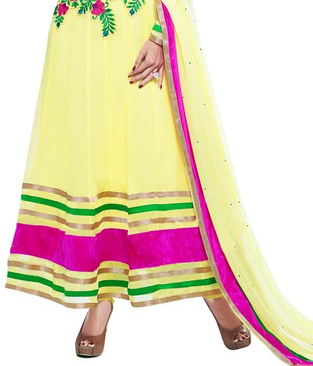 yellow party wear suits