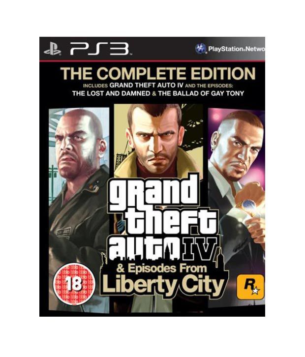 Buy GTA Pack ( GTA IV + GTA Episodes from Liberty City ) PS3 Online at