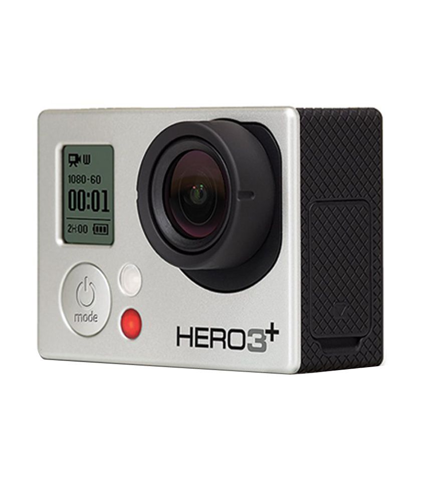 GoPro HERO3+ (Silver) Edition Price in India- Buy GoPro HERO3+ (Silver