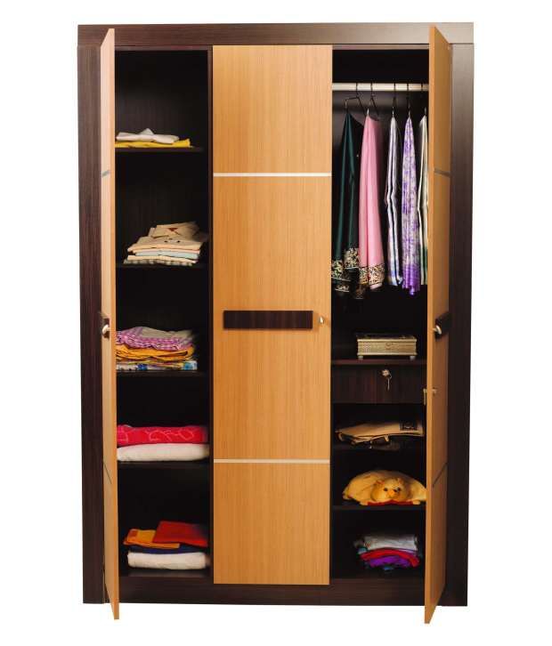 Nilkamal Cedar 3door Wardrobe Buy Online At Best Price In India