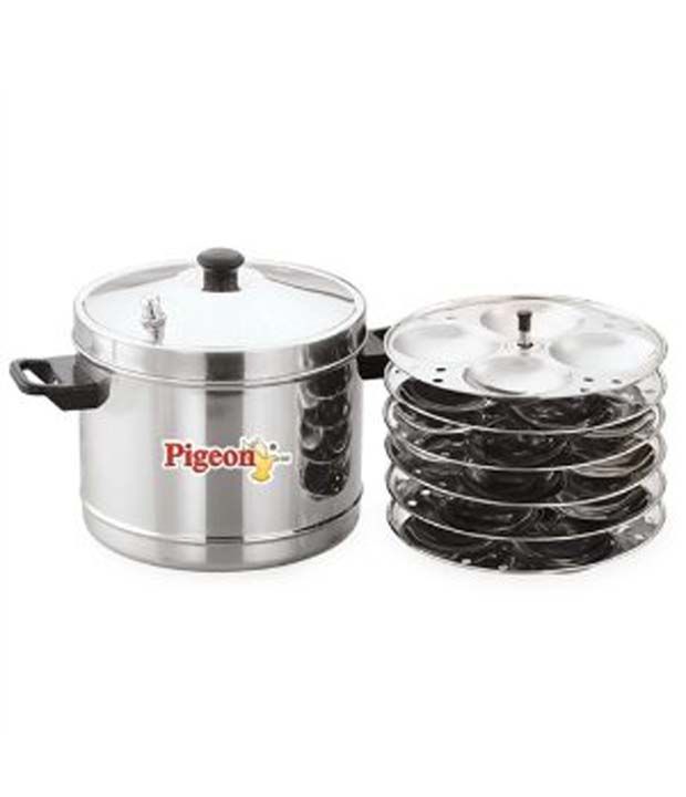     			Pigeon Classic 6 Plates Idli Maker