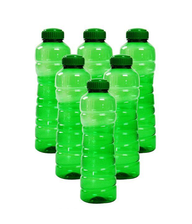 Princeware Green Pet Bottles set of 6 Buy Online at Best Price in