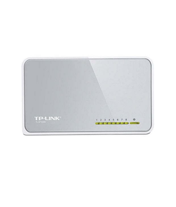     			TP-LINK TL-SF1008D 8-Port 10/100Mbps Desktop Switch