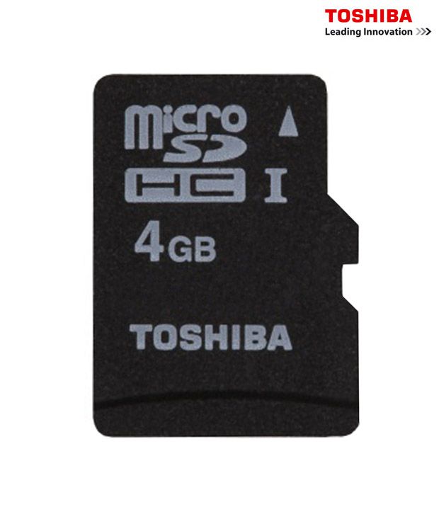 Toshiba 4 GB MicroSD Card (Class 4)