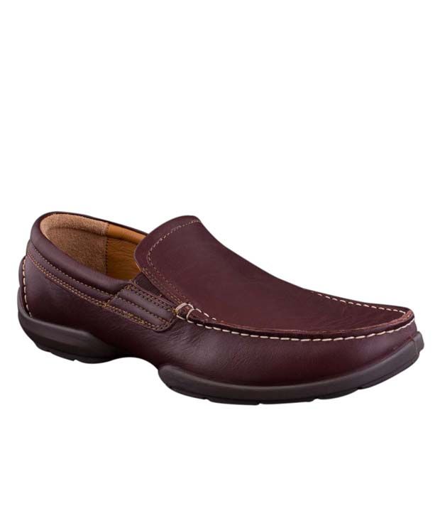 woodland leather loafer shoes