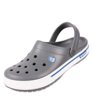 crocs charcoal grey