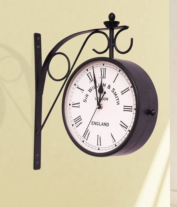 Home Sparkle Vintage Station Wall Clock Buy Home Sparkle Vintage