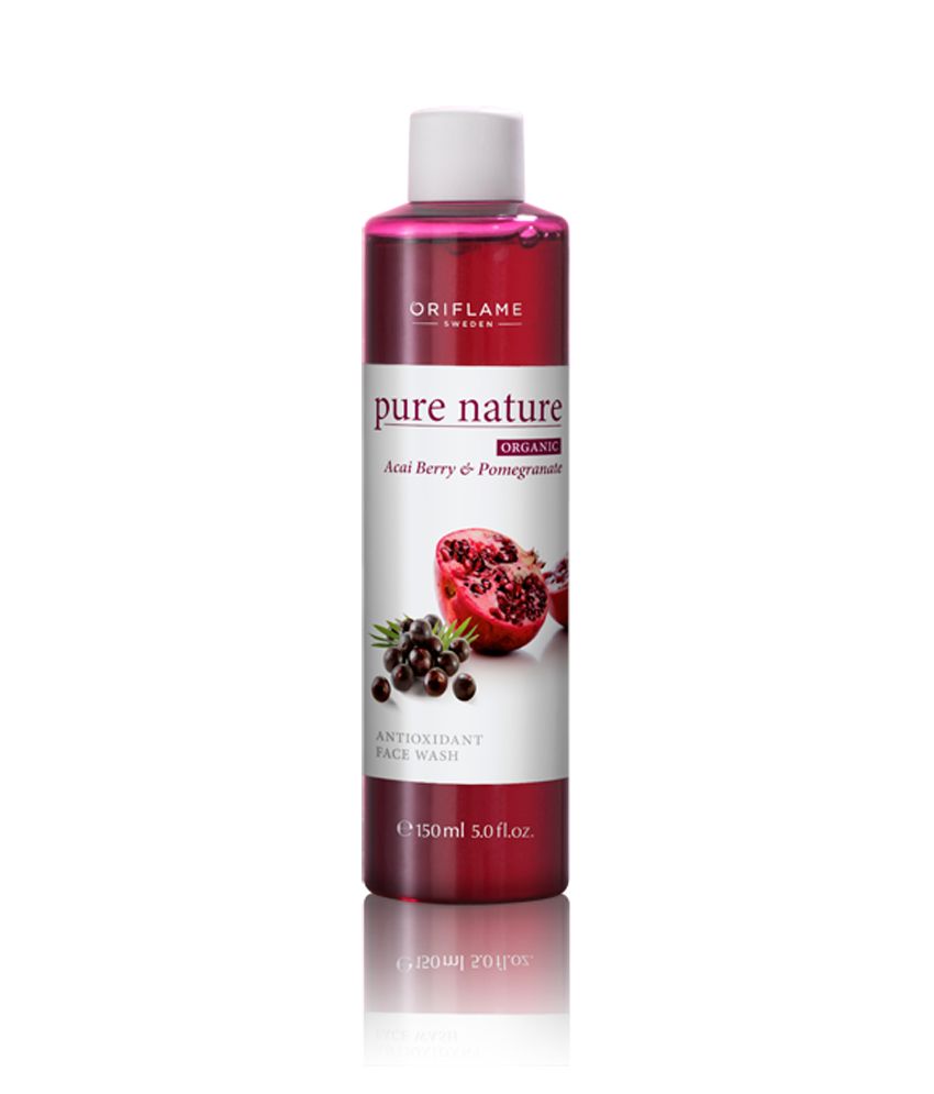 Oriflame Pure Nature Organic & Pomegranate Antioxidant Face Wash Buy