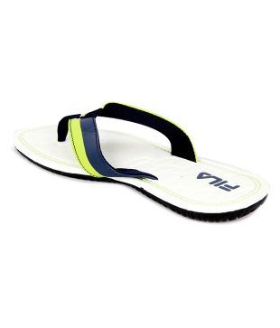 fila white slippers