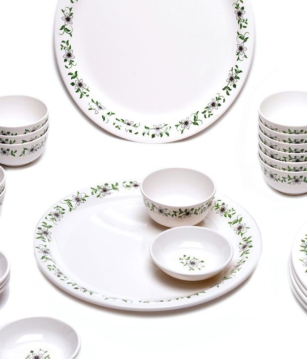 home Green Forest Dinner Set Buy Online at Best Price in India Snapdeal