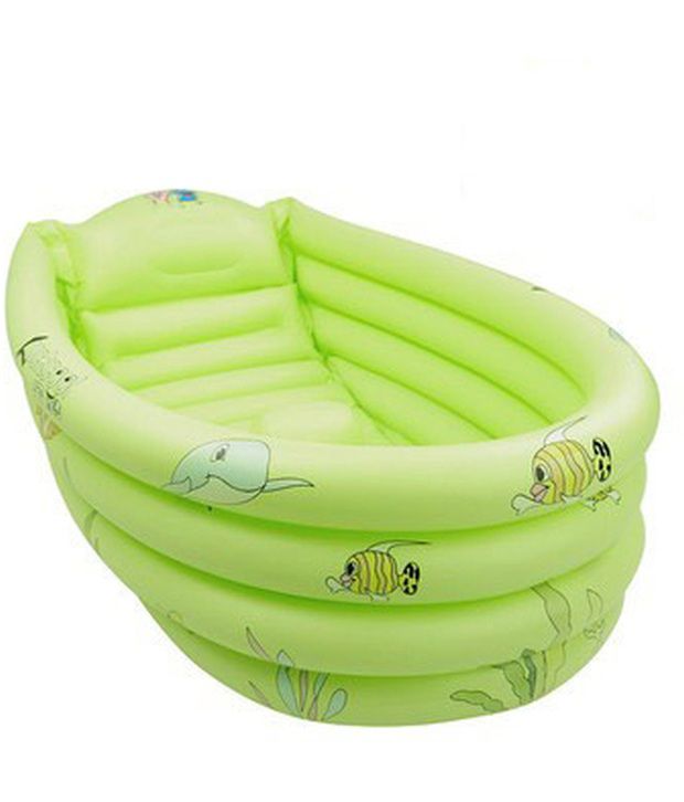Big Thick Green Inflatable Baby Bath Tub - Buy Big Thick ...