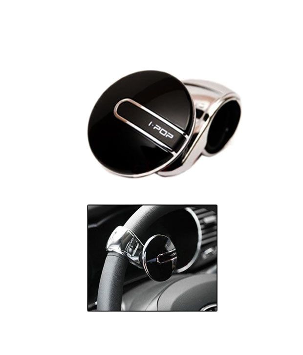 IPOP Platinum Black Car Steering Wheel Power Holder Knob Spinner Buy IPOP Platinum Black