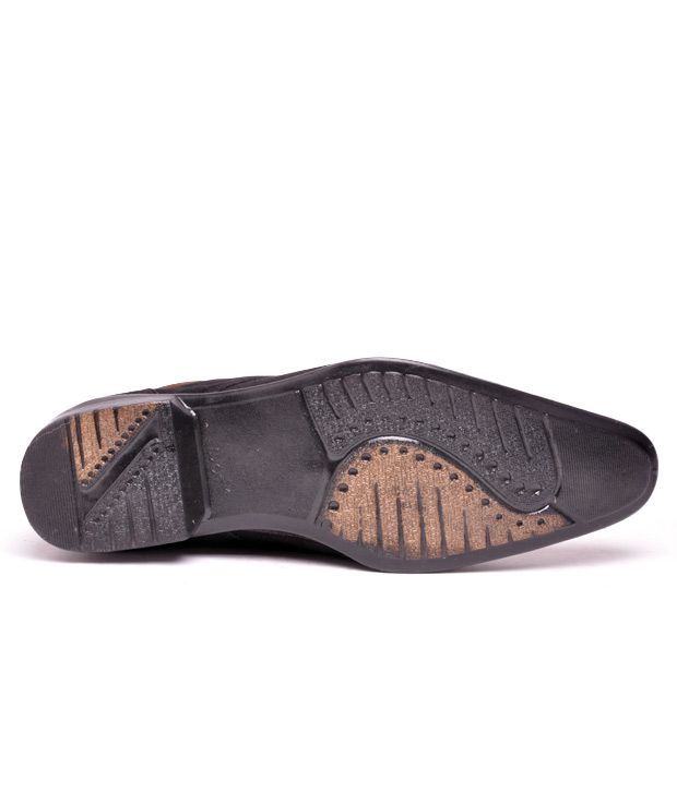 Bacca Bucci Enticing Black Ankle Length Shoes - Buy Bacca Bucci ...