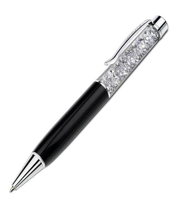 Crystal Pen-Black Crystal Pens Black: Buy Online at Best ...