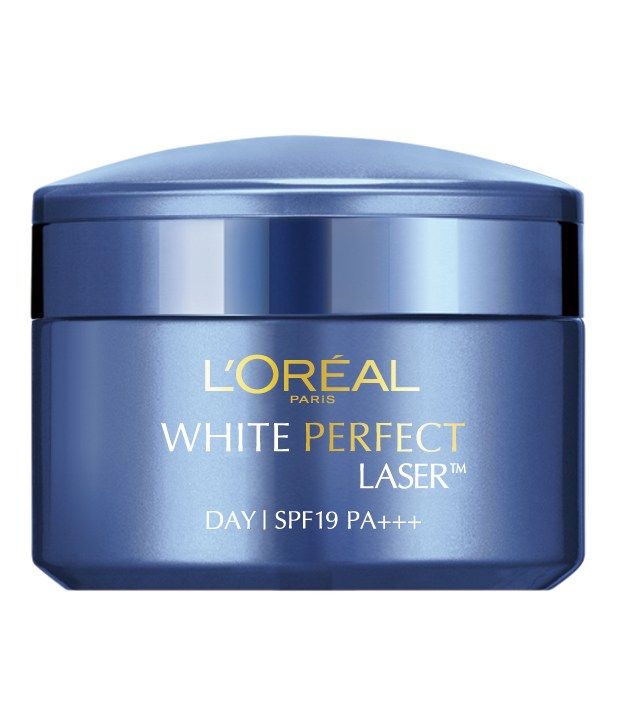 White perfect. L'Oreal Paris White perfect Laser all-Round Whitening Day Cream SPF 19 pa+++ осветляющий увлажняющий дневной крем для лица.