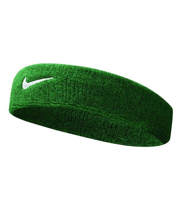 Nike Swoosh Headband Gorge Green/White: Buy Online at Best Price on ...