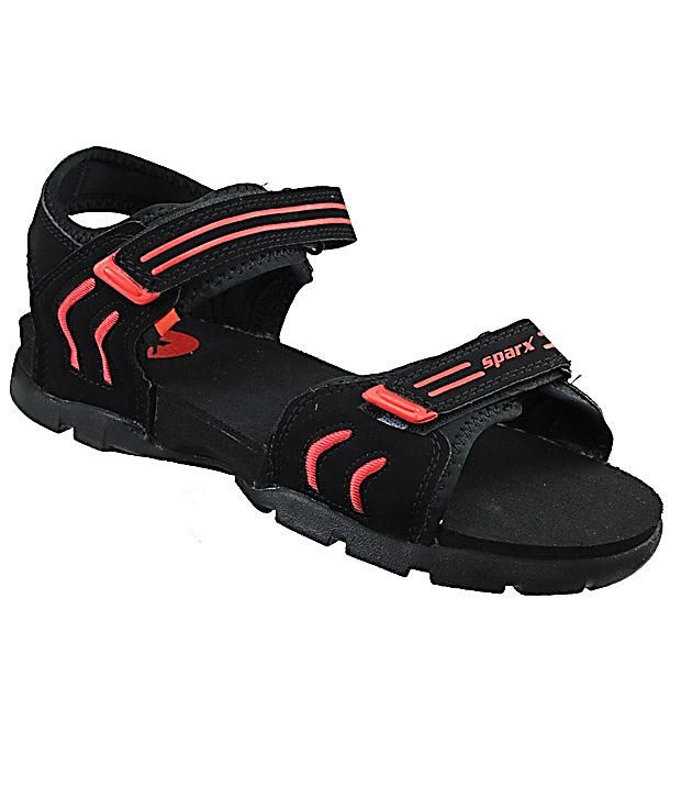 Sparx Black Sports Sandal For Men Price in India- Buy Sparx Black ...