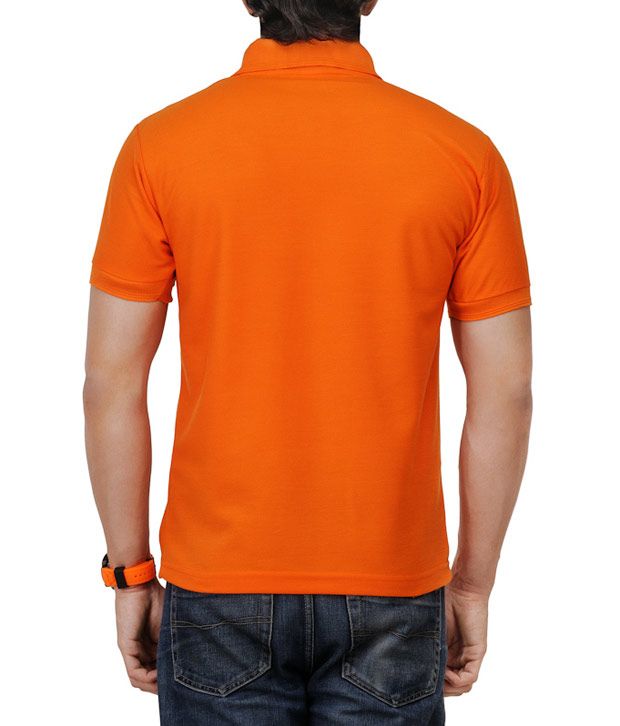 mens shirt orange