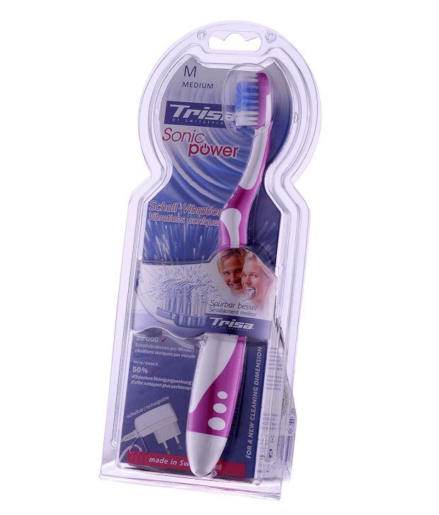 trisa sonic power toothbrush