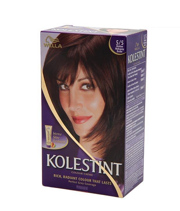 Wella Kolestint Colour Creme Medium Mahogany Brown 5 5 Buy Wella