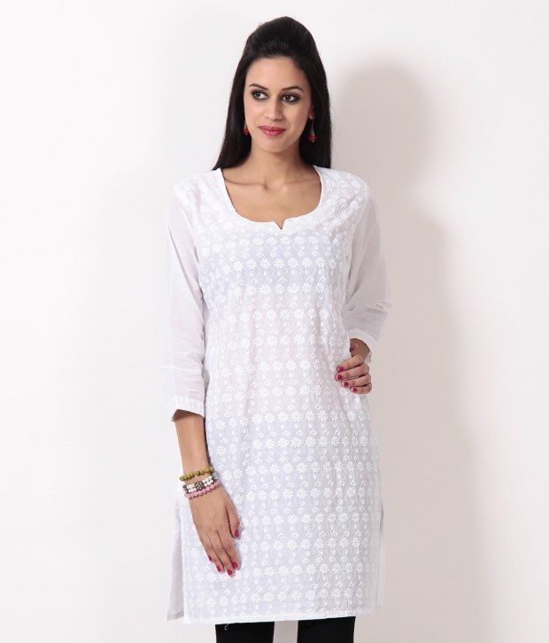 white chicken dress online