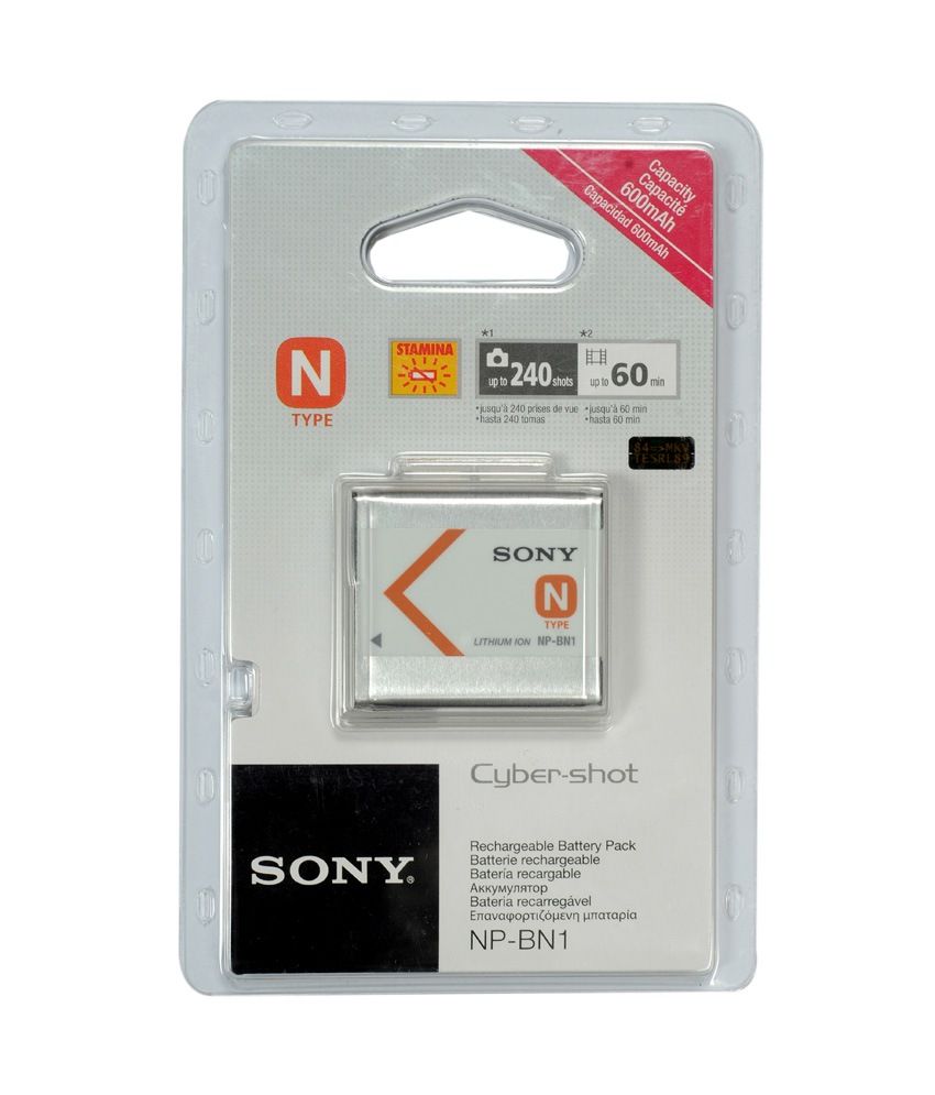 Sony DSCWX60, WX150, W610, W690, W620, WX200, W630, WX50 model NPBN1 with 600 mAh Original