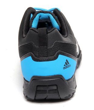 adidas blue black shoes