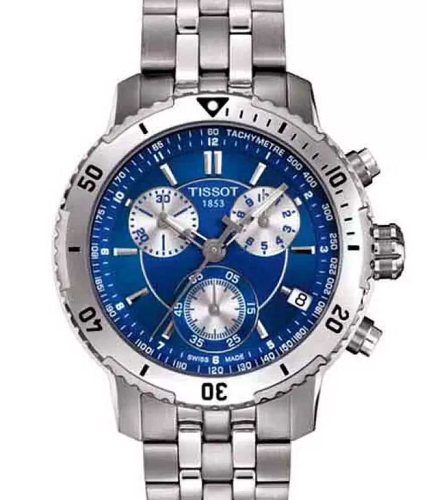 Tissot PRS 200 Chronograph Black Dial Men's Watch T067.417.11.051.01  T067.417.11.051.01 — Luxoma.com