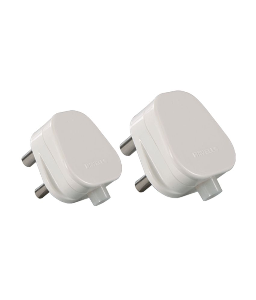 Buy Havells 6a 3 Pin Plug Set Of 3 Online At Low Price