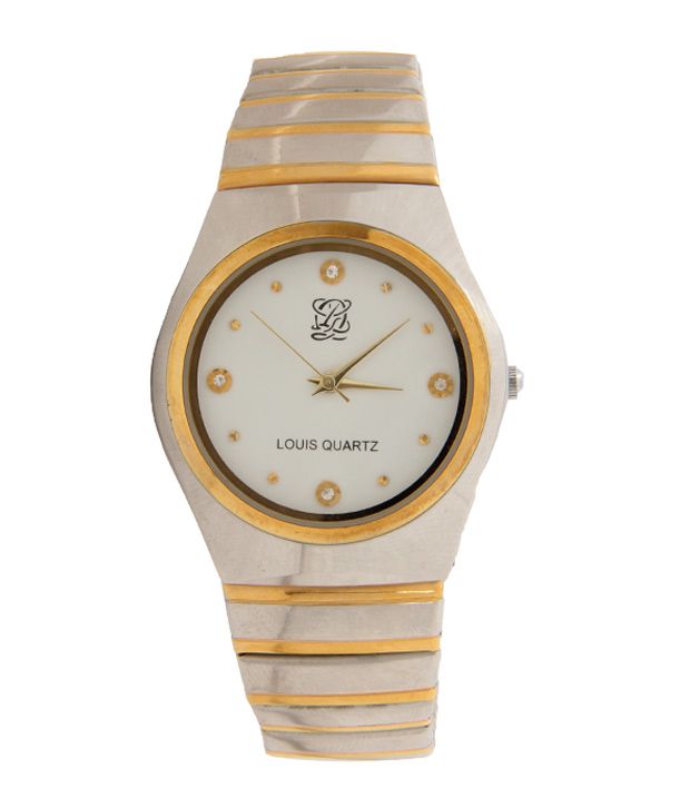Louis Quartz White Dial Watch - Buy Louis Quartz White Dial Watch Online at Best Prices in India ...