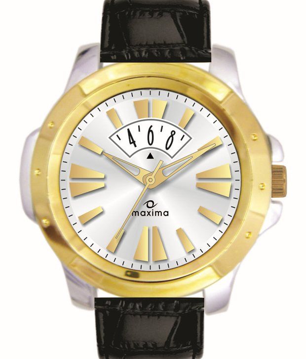 Maxima 24930LMGT Silver Dial Watch Buy Maxima 24930LMGT Silver Dial Watch Online at Best