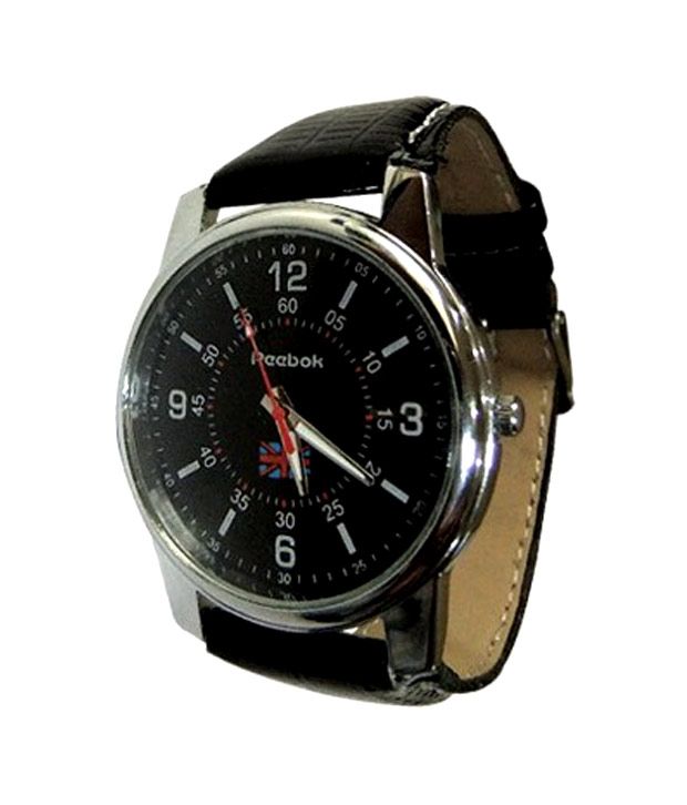 Reebok Casual Black Dial Watch For Men 