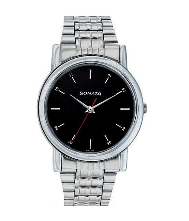 sonata simple watch