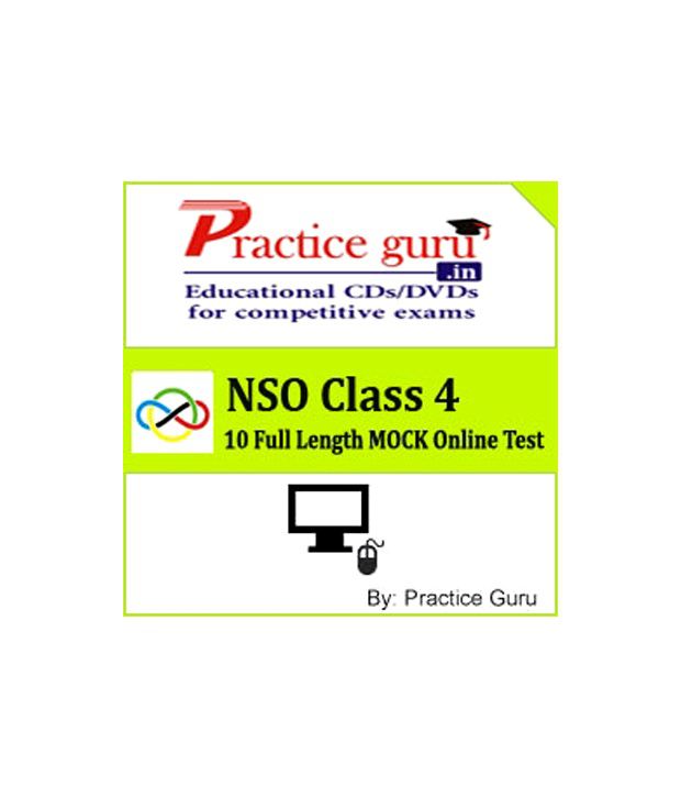     			ONLINE DELIVERY VIA EMAIL - NSO Class 4 (Practice Guru Online Test Prep - 10 Full Length MOCK Online Test on Latest Pattern & Syllabus for NSO.)