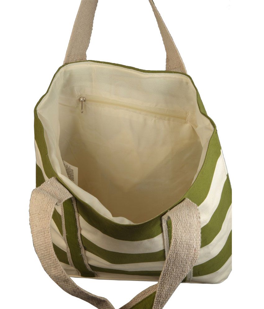 YOLO Green Canvas Tote Bag - Buy YOLO Green Canvas Tote Bag Online at Best Prices in India on ...