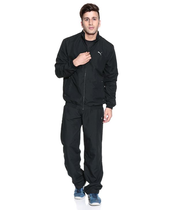 tracksuits black puma