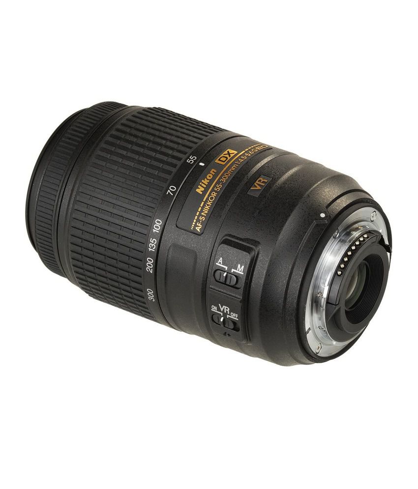 Nikon AF-S DX Nikkor 55-300mm f/4.5-5.6G ED VR Lens Price in India- Buy Nikon  AF-S DX Nikkor 55-300mm f/4.5-5.6G ED VR Lens Online at Snapdeal