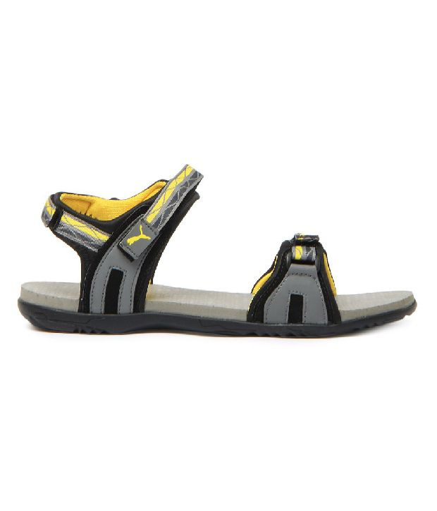 puma nova sandals yellow