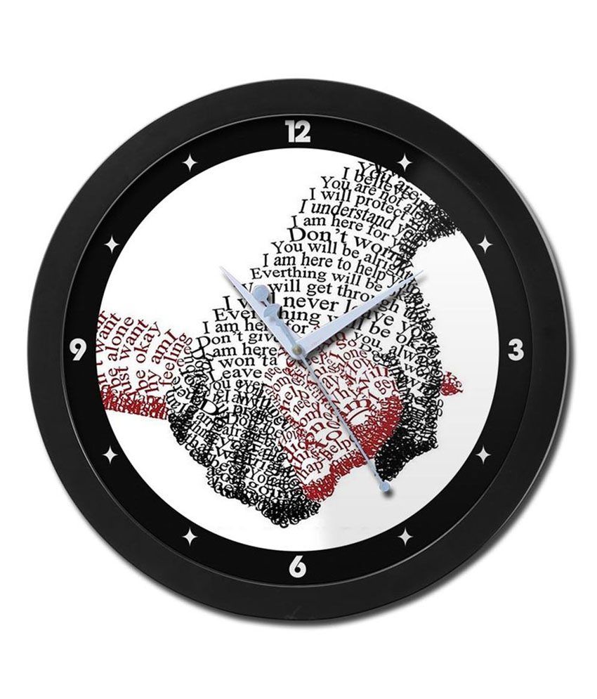 Bluegape Commitment Promise Glass Wall Clock Buy Bluegape Commitment Promise Glass Wall Clock At Best Price In India On Snapdeal