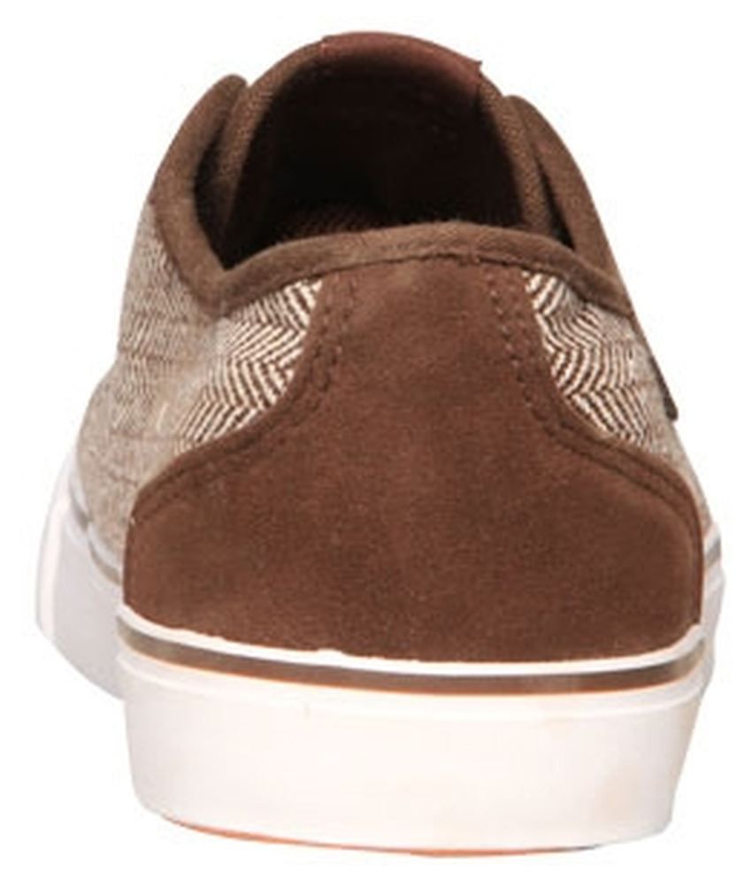 North Star Brown Canvas Shoes - Buy North Star Brown Canvas Shoes ...