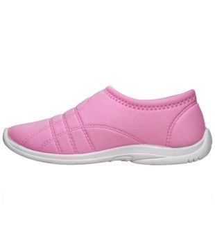 bata pink casual shoes