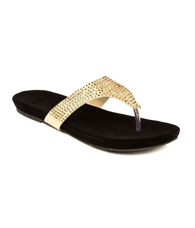 Apricot Gold Star Slippers Price in India- Buy Apricot Gold Star ...