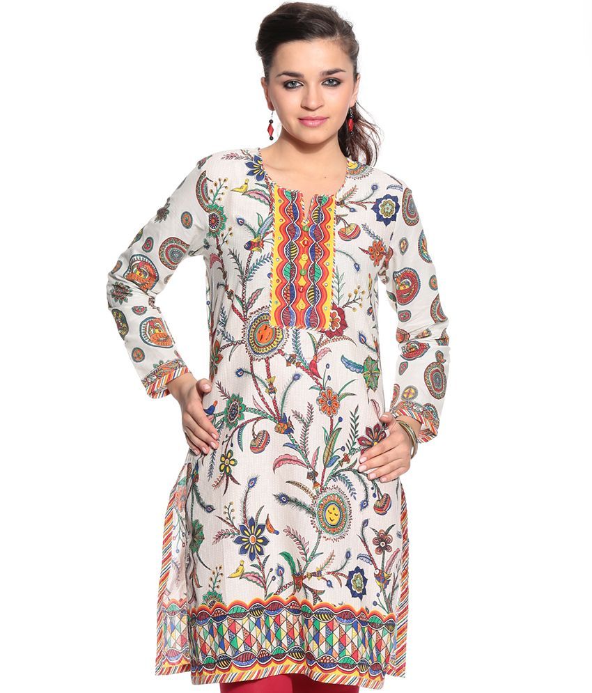 biba printed kurtis