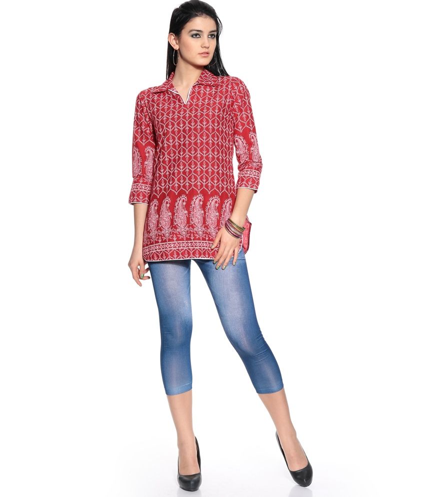 Biba Short Kurtis For Jeans on Sale, 58 