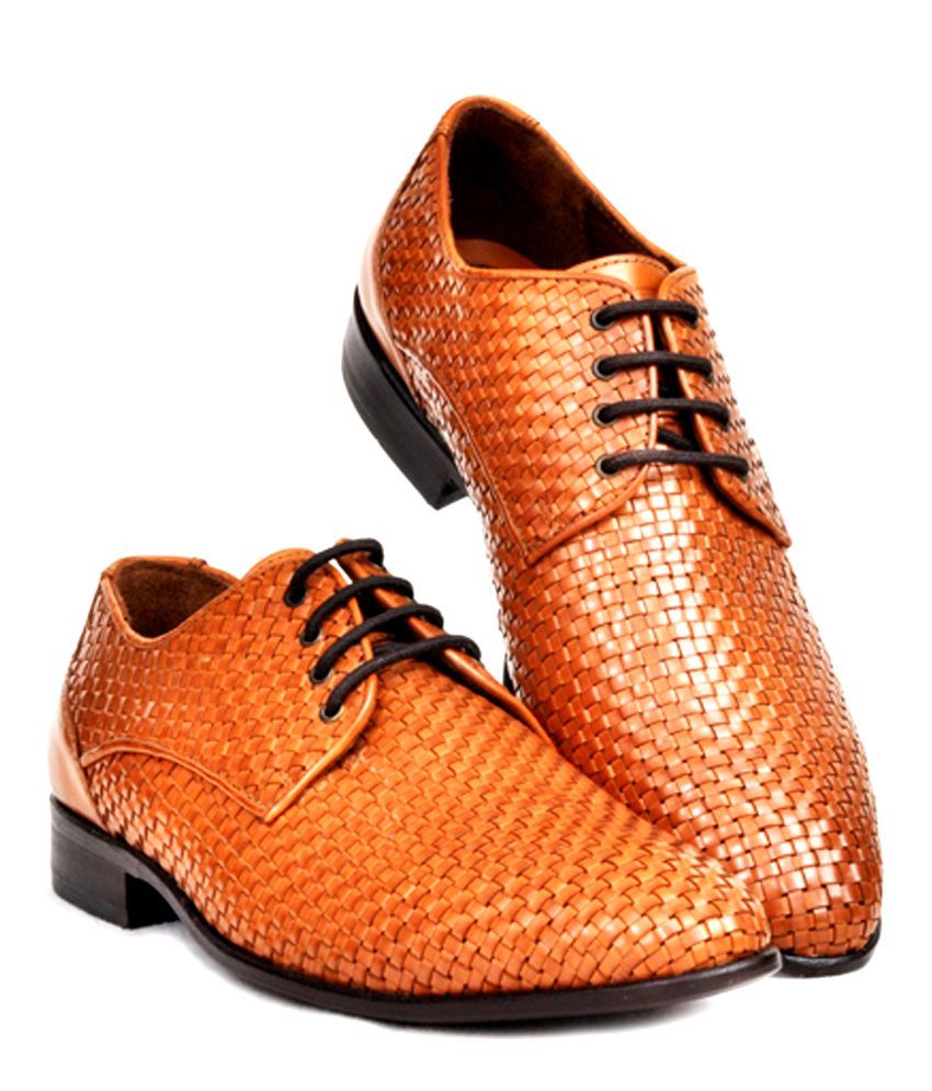 Pinellii Tan Formal Shoes Price in India Buy Pinellii Tan