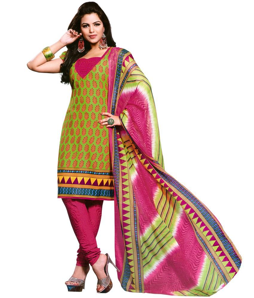 kavyanjali cotton churidar materials