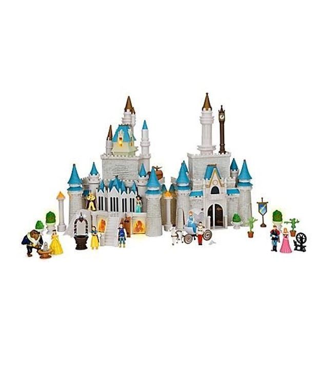 cinderella castle monorail playset