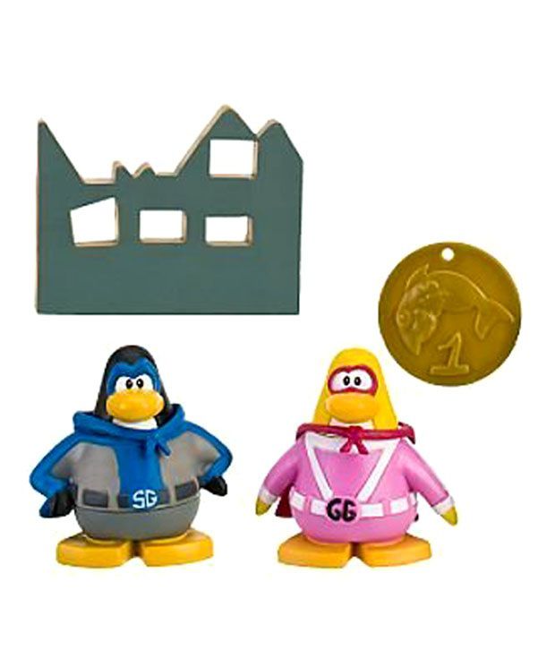 Disney Club Penguin 2 Inch Mix 'N Match Figure Pack - Gamma Gal and Shadow  Guy- To the Rescue Action Figures - Buy Disney Club Penguin 2 Inch Mix 'N  Match Figure